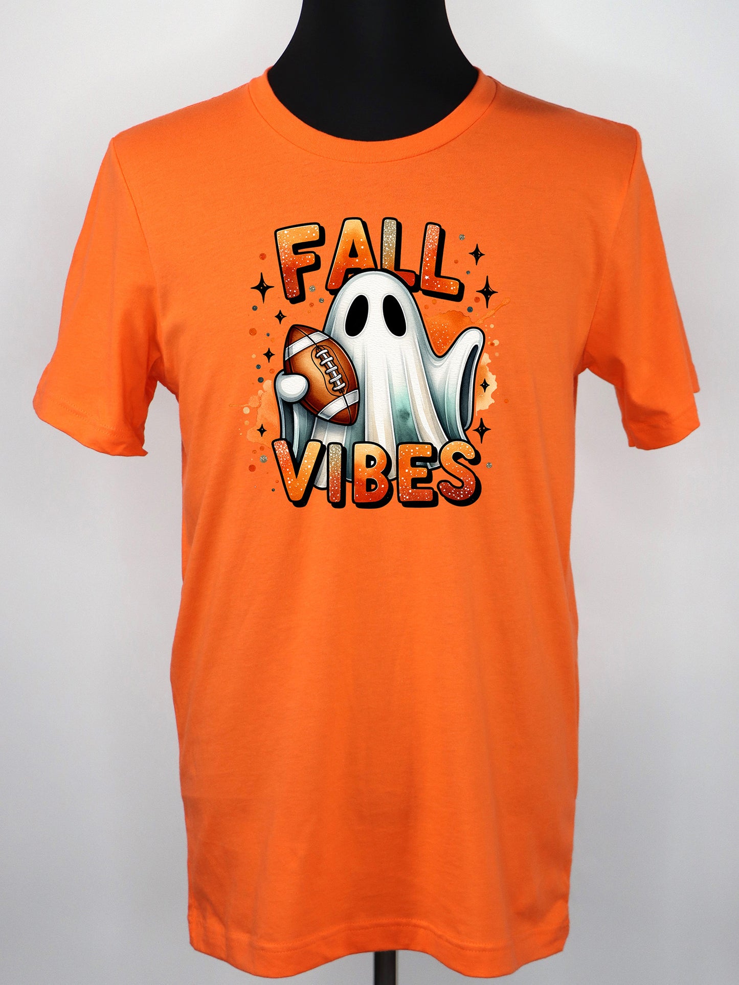 Fall Vibes- Football Ghost- Variety of Colors