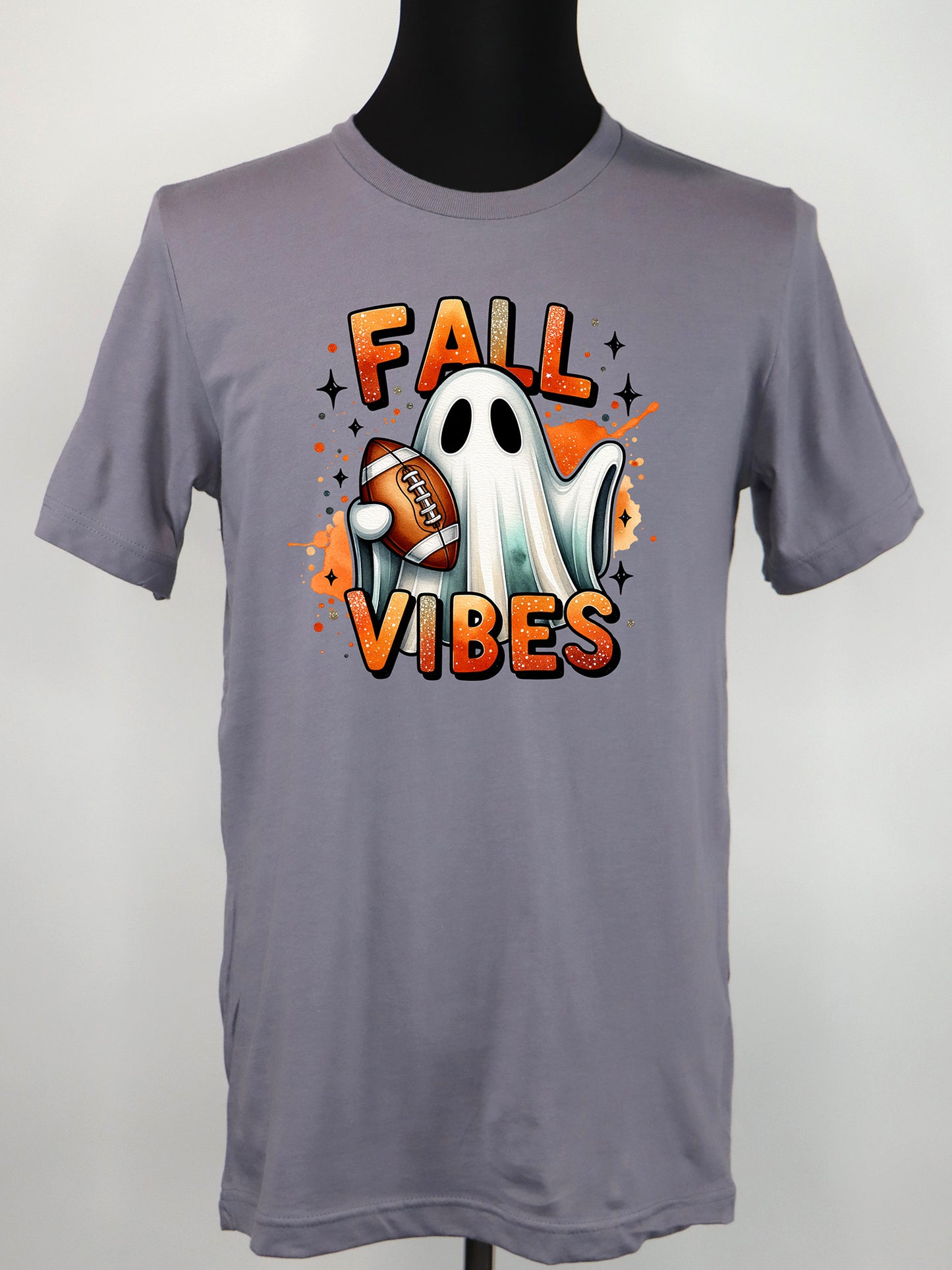 Fall Vibes- Football Ghost- Variety of Colors