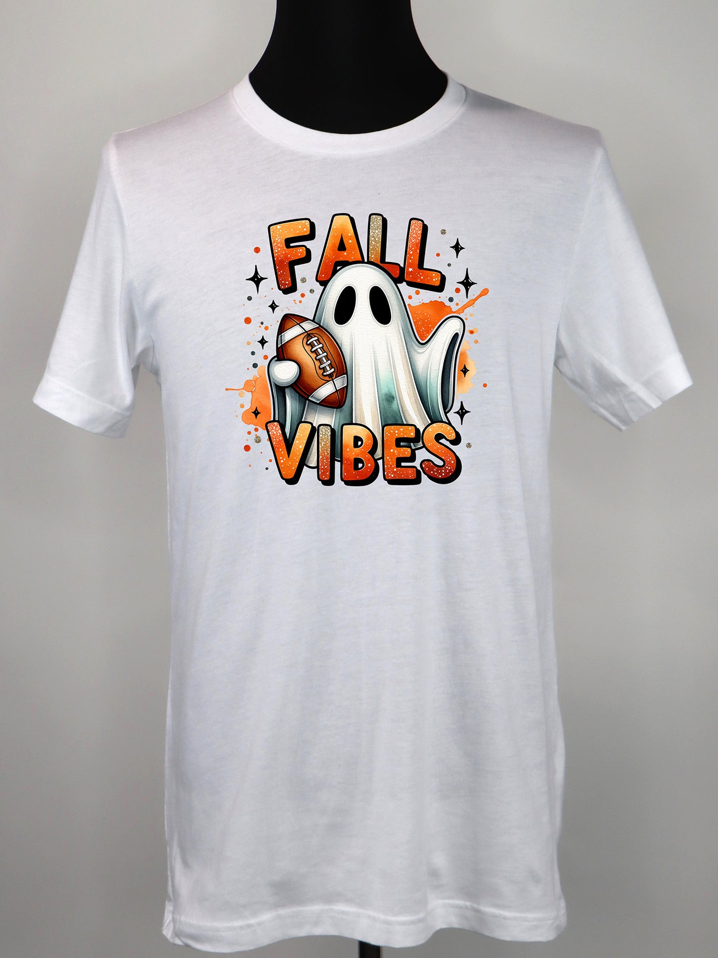 Fall Vibes- Football Ghost- Variety of Colors