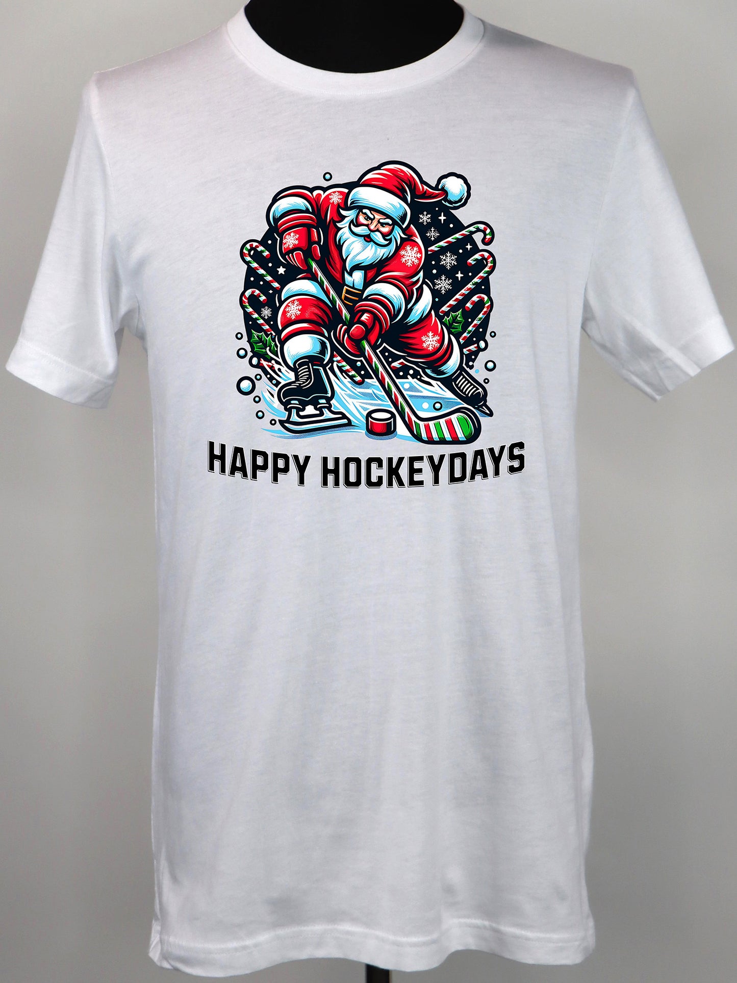 Hockey Christmas- Happy Hockeydays- Variety of Colors