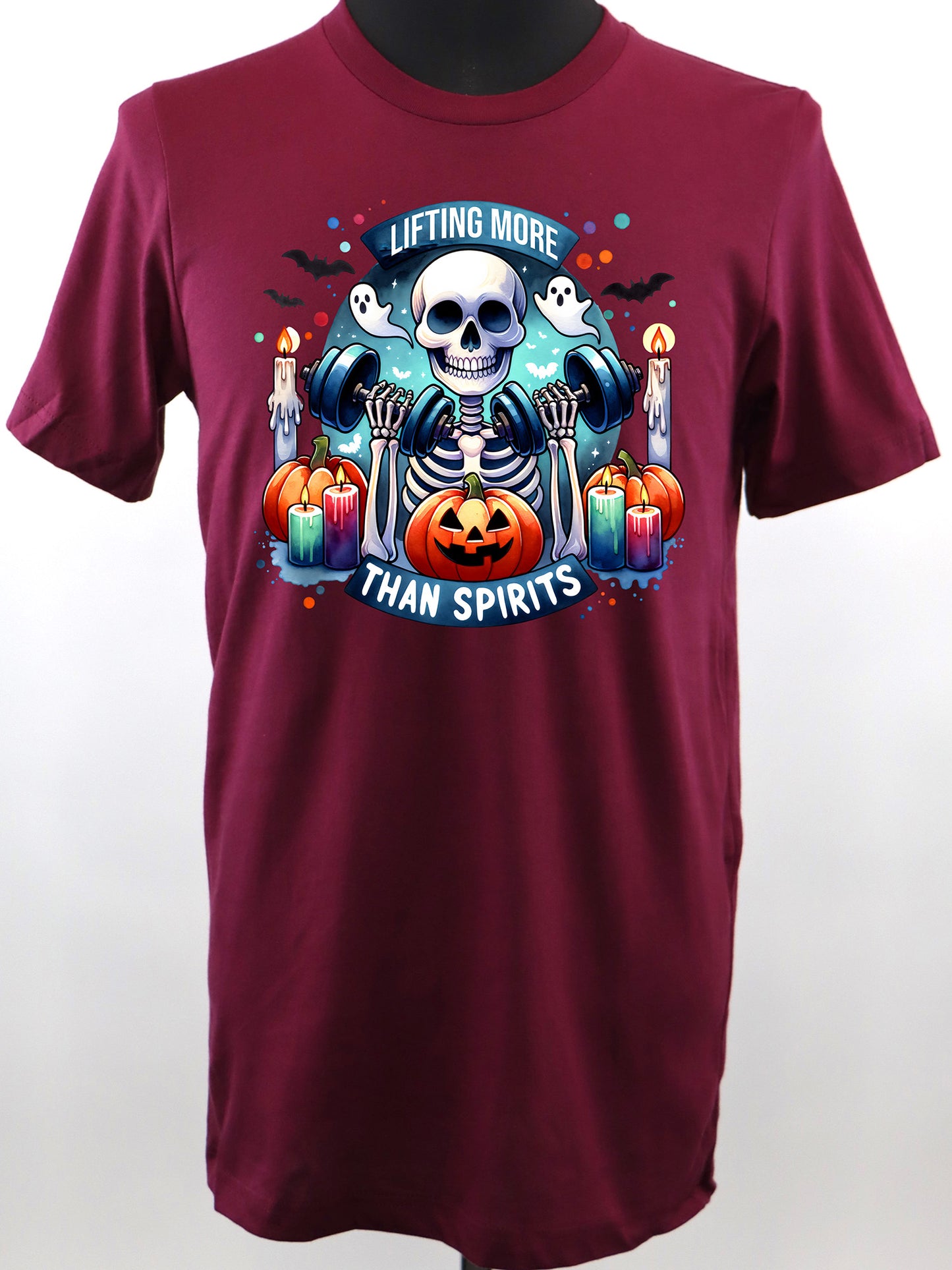 Lifting More Than Spirits Skeleton- Variety of Colors