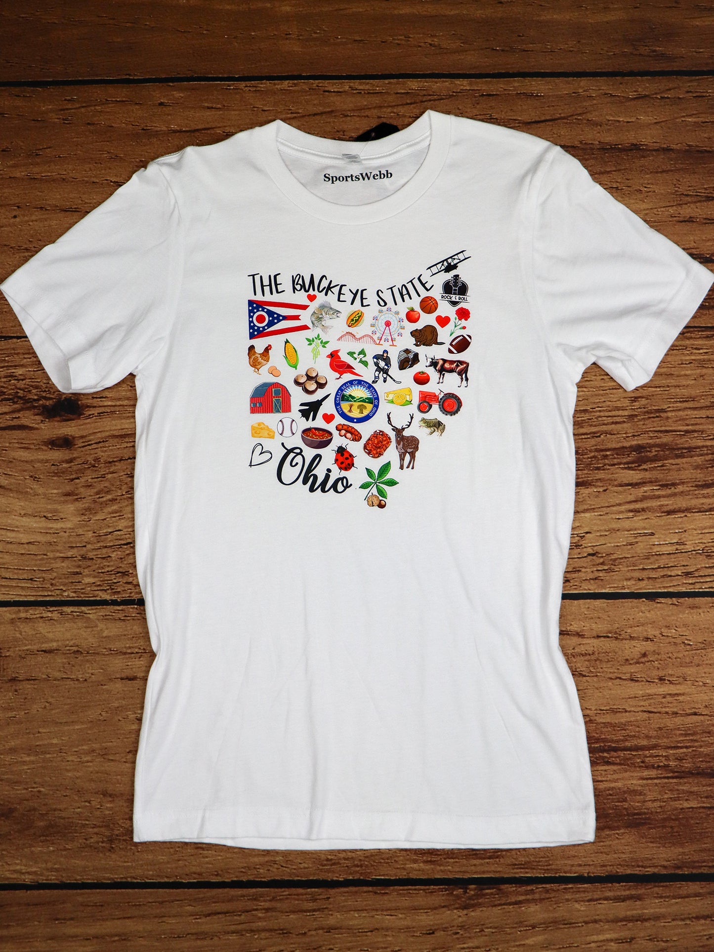 Ohio Favorites TEE- White