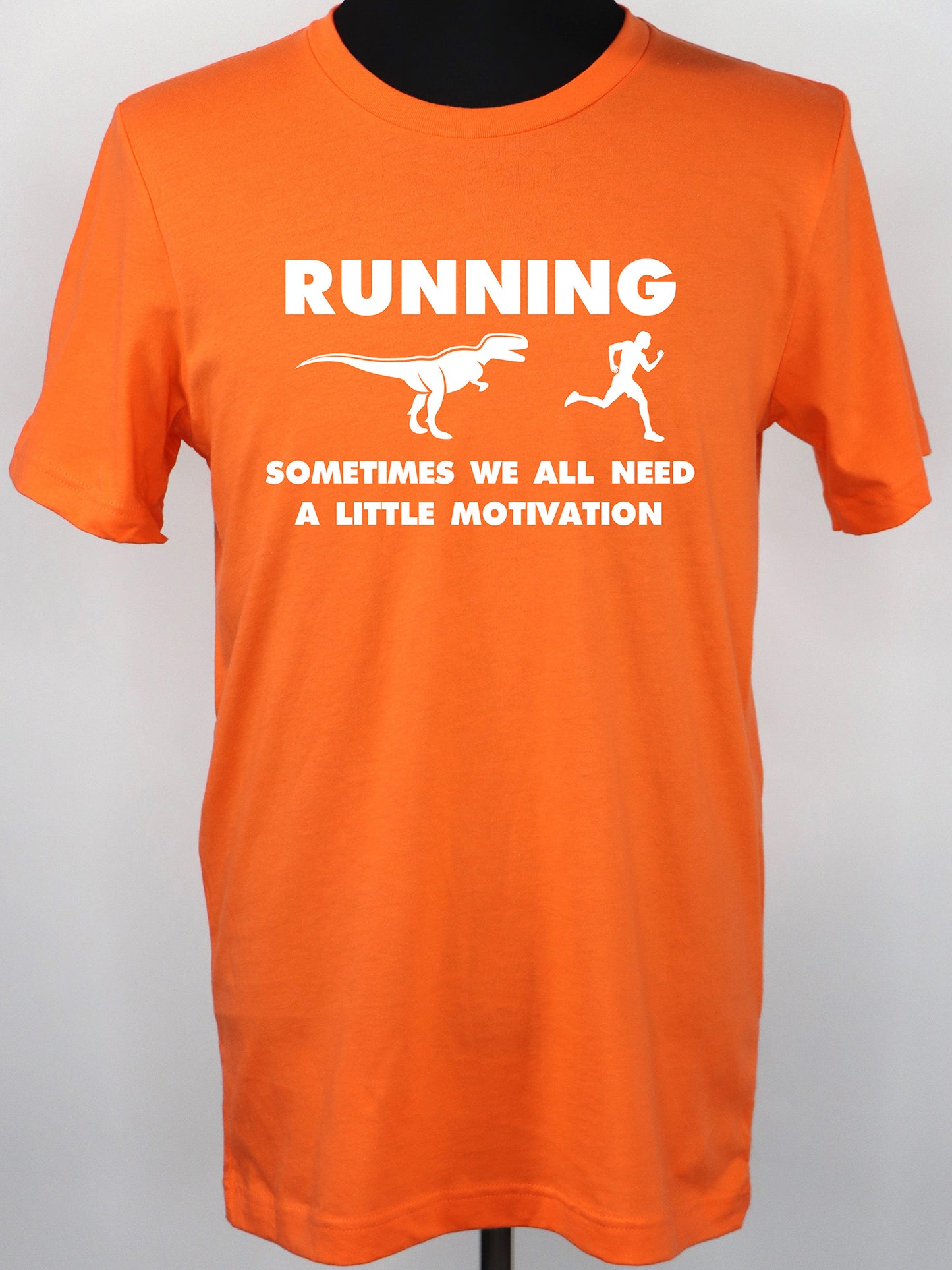 Running- Dinosaur Motivation (white)- Variety of Colors