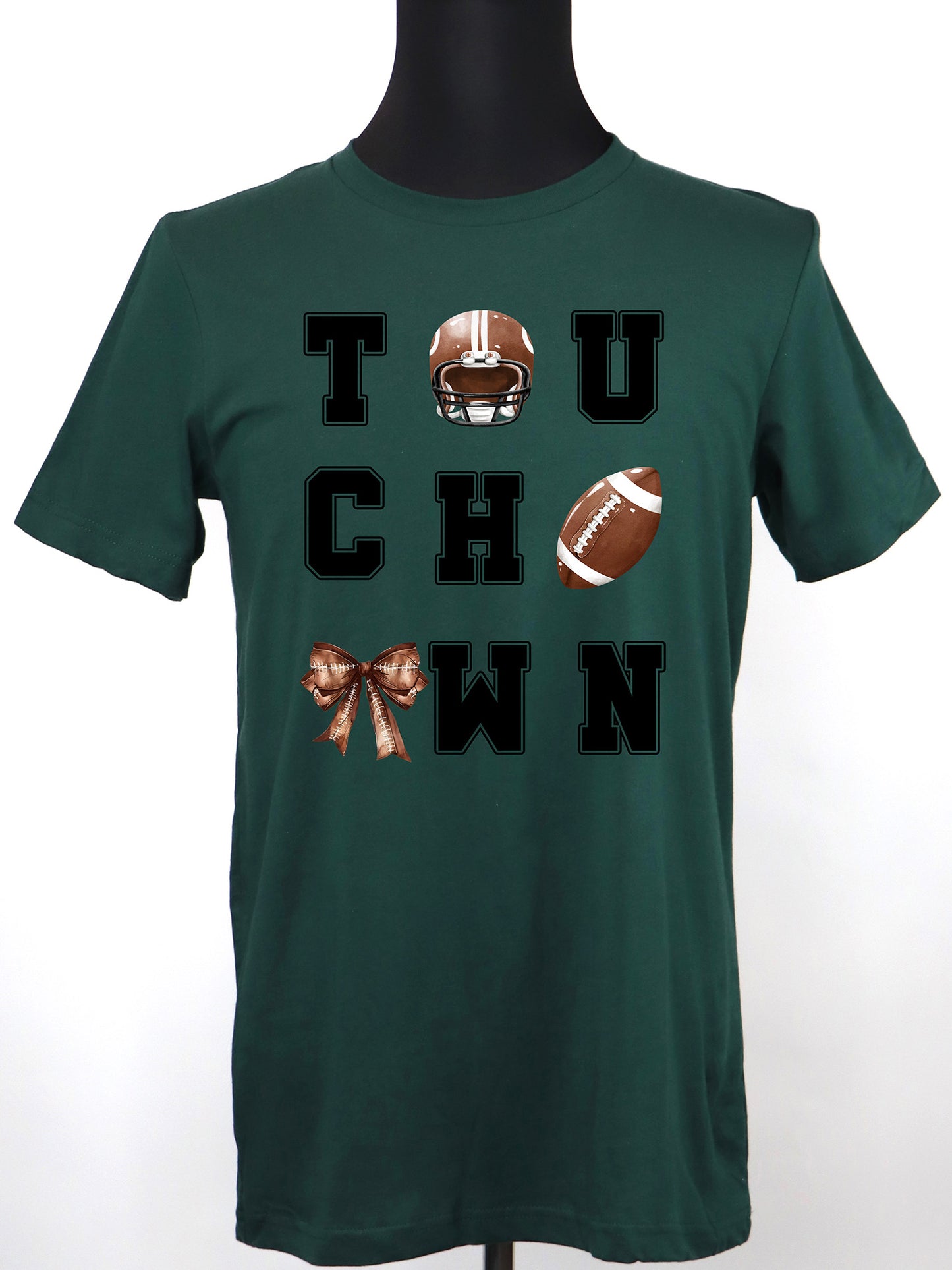 Touchdown- Football (black)- Variety of Colors