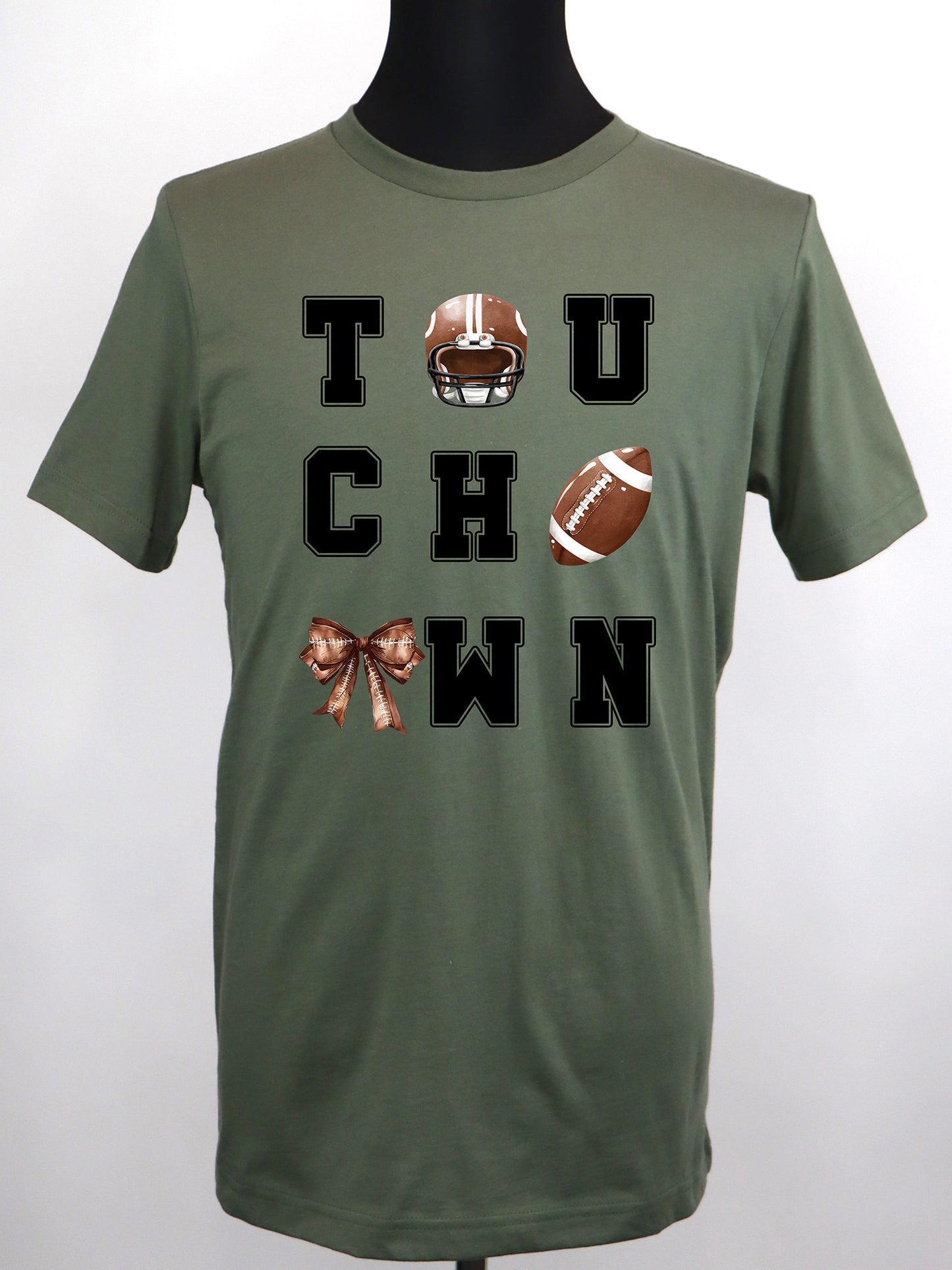 Touchdown- Football (black)- Variety of Colors