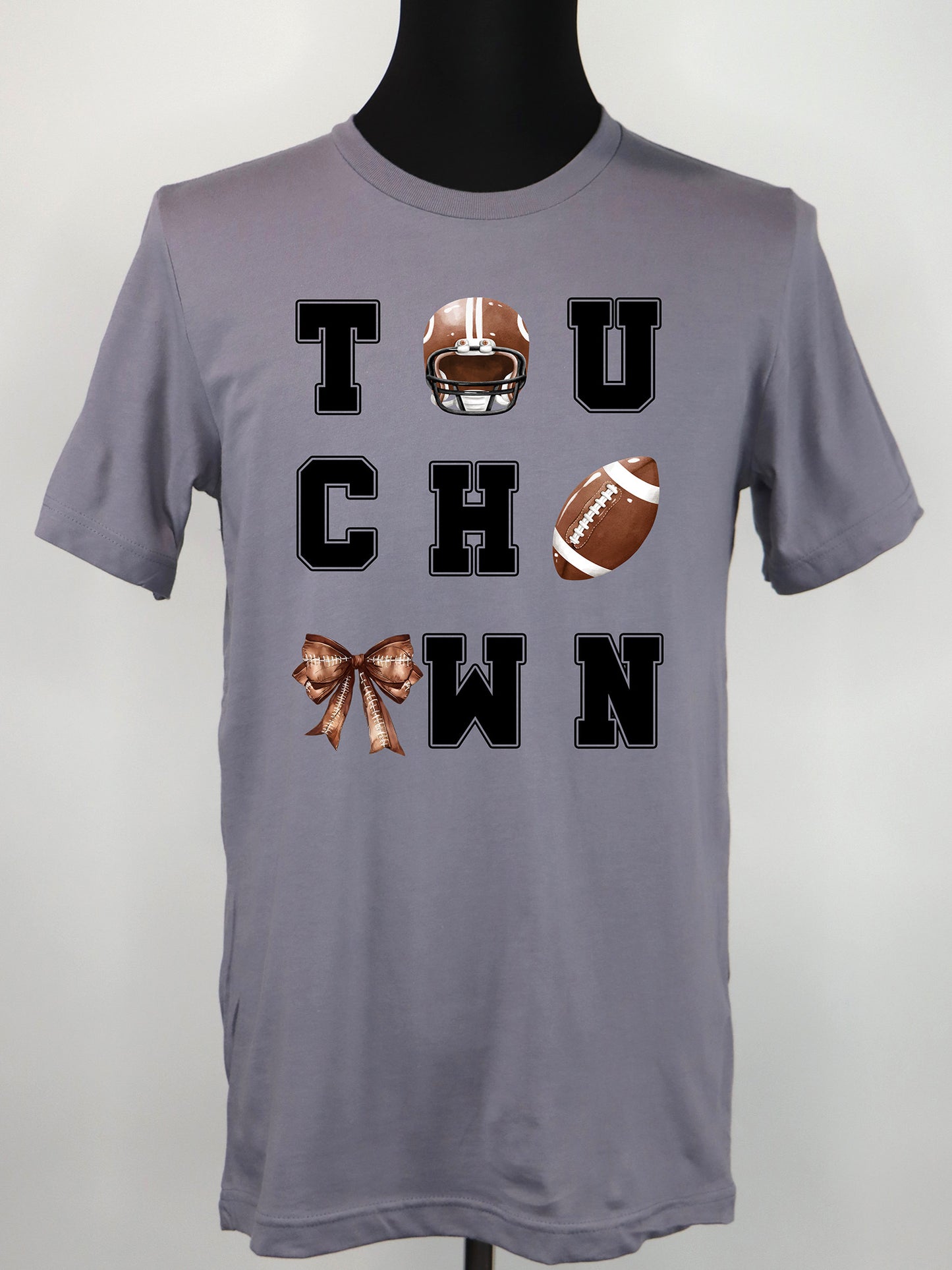 Touchdown- Football (black)- Variety of Colors