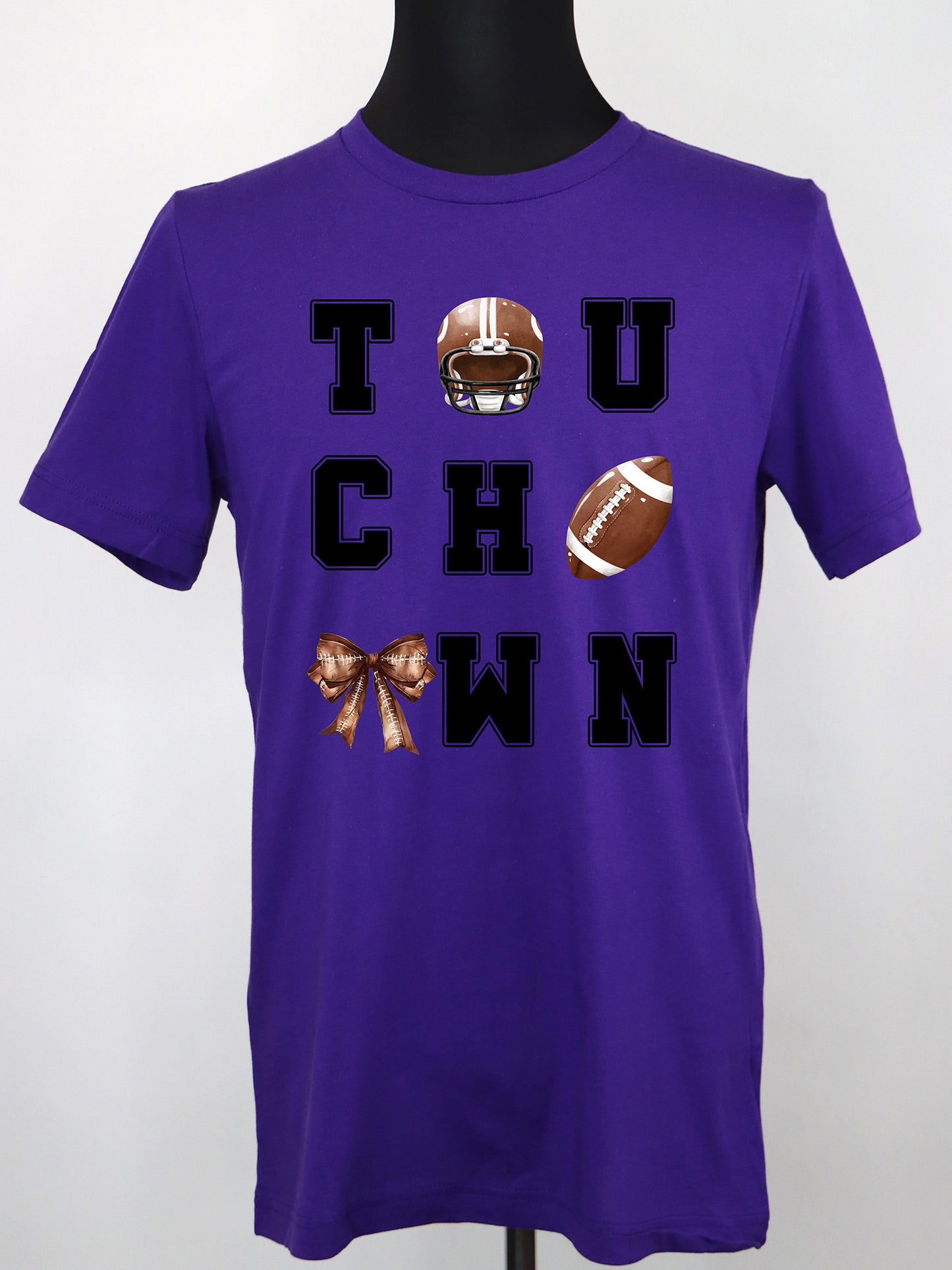 Touchdown- Football (black)- Variety of Colors