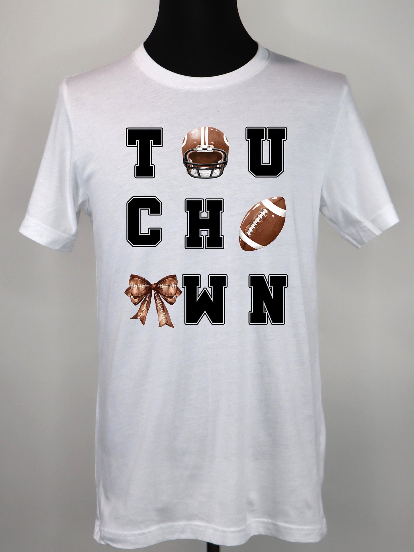 Touchdown- Football (black)- Variety of Colors