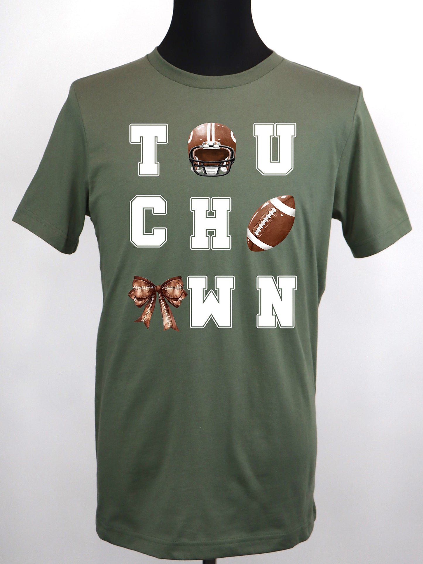 Touchdown- Football (white)- Variety of Colors