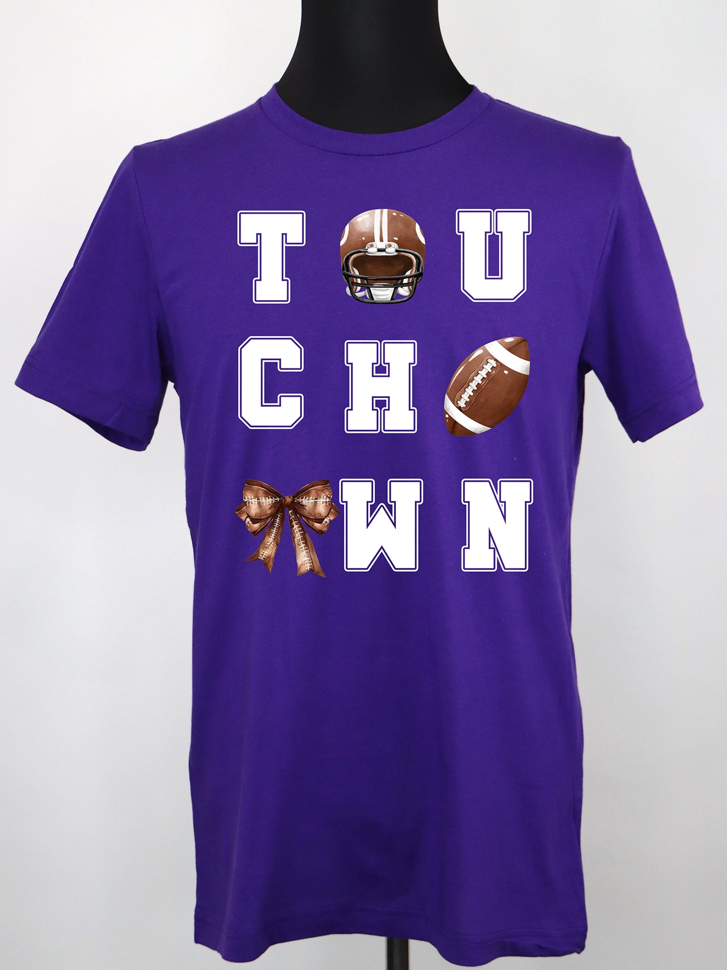 Touchdown- Football (white)- Variety of Colors