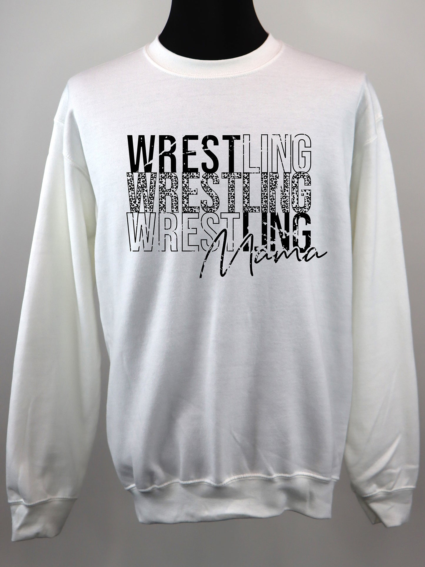 Wrestling Mama CREWNECK- Multiple Colors
