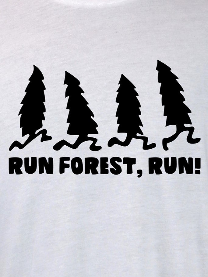 Run Forest Run (black) TEE- Multiple Colors