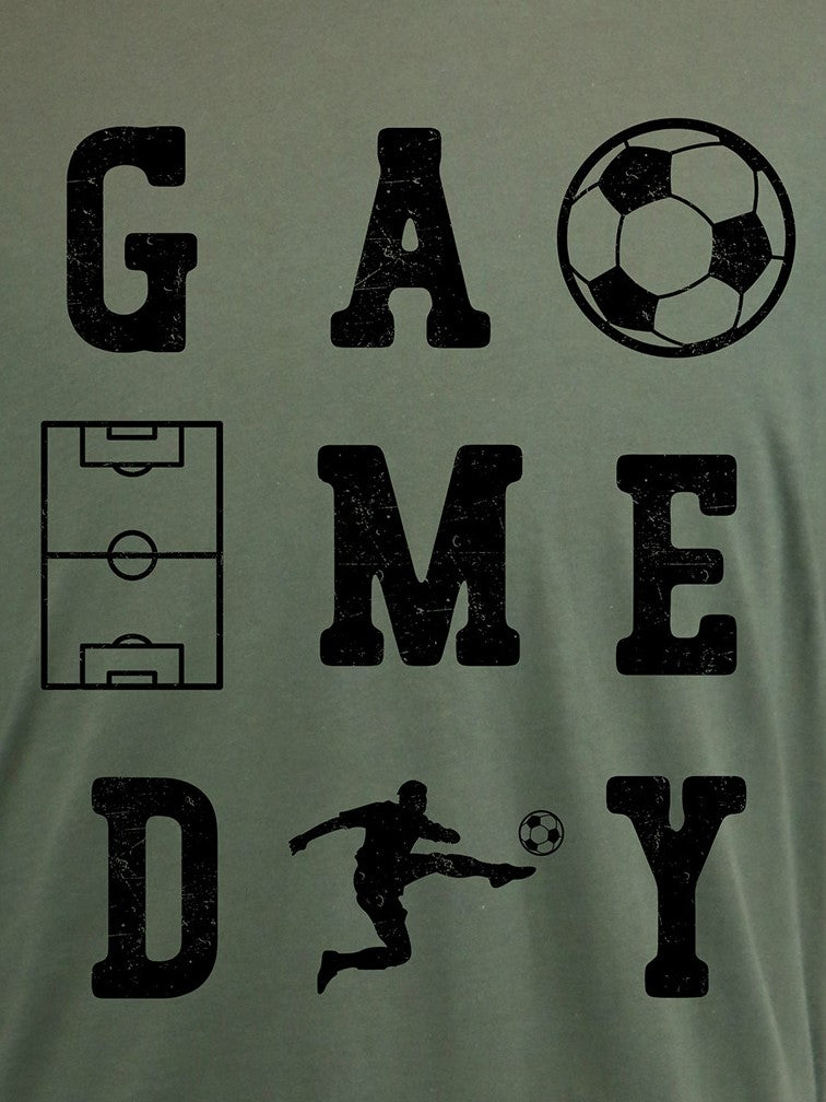 Soccer Game Day (black) TEE- Multiple Colors