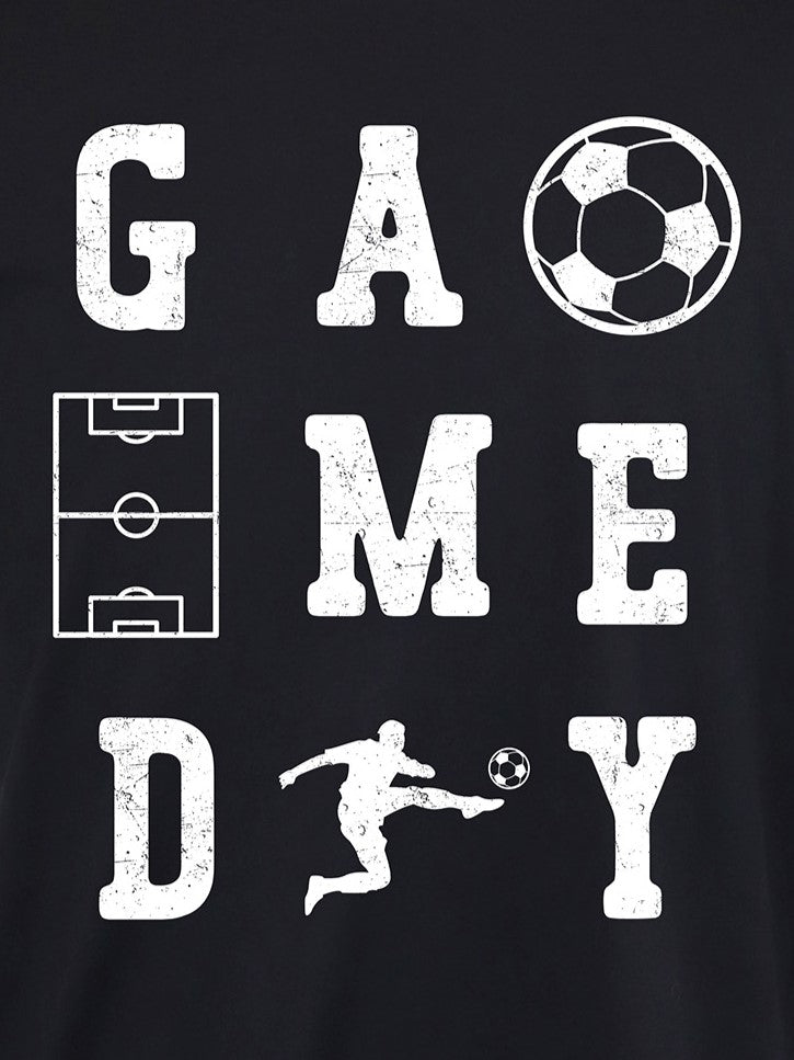 Soccer Game Day (white) TEE- Multiple Colors