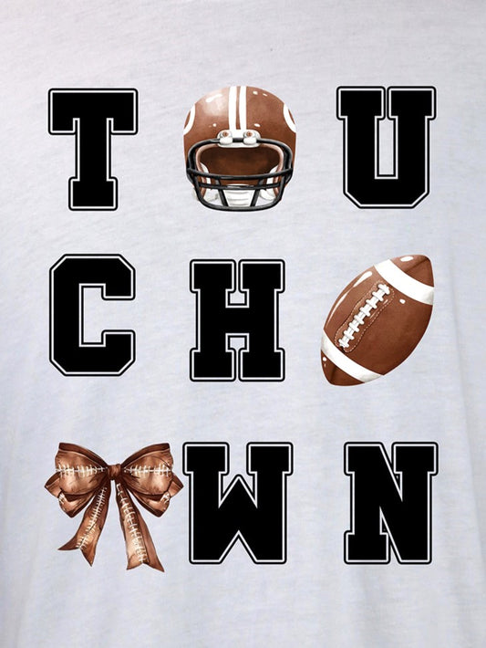 Touchdown- Football (black)- Variety of Colors