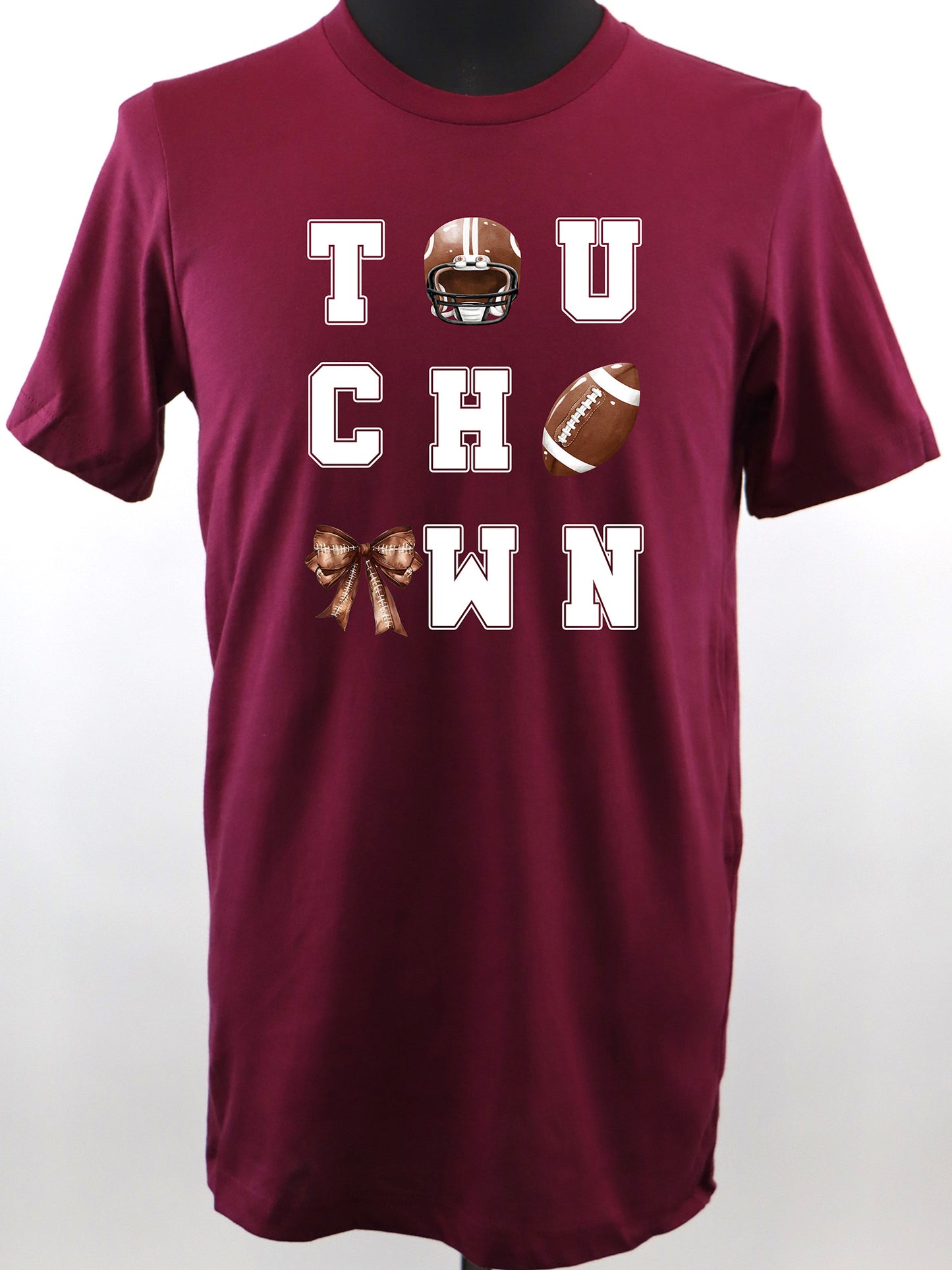 Touchdown- Football (white)- Variety of Colors