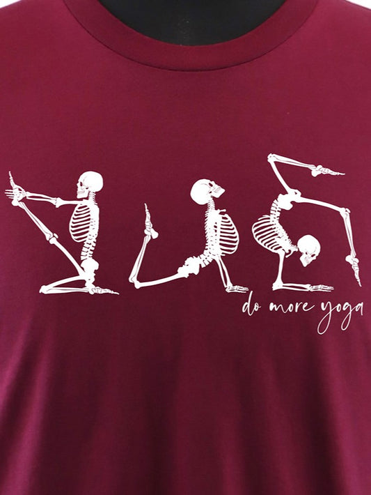 Yoga Skeletons (white)- Variety of Colors