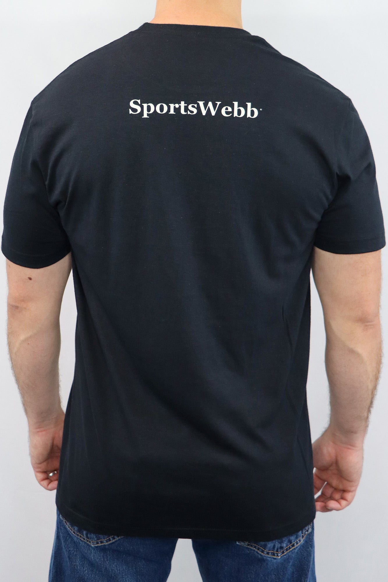 Men’s Soccer Skeleton Short Sleeve Tee- Black